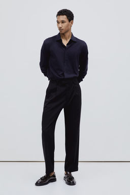 Camisa en algodon pima Slim Fit - H&m фото 2
