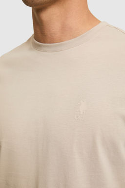 Erkek Regular Fit Bisiklet Yaka Ta_ Basic Ti__rt - U.s. polo assn фото 6