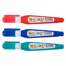 Лео Учись Ручка корректирующая LNTC-03 , металлический наконечник 3 мл 0.8 мм 15 шт. шоу-бокс