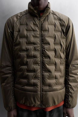 RUNNING FEATHER BLEND PUFFER JACKET