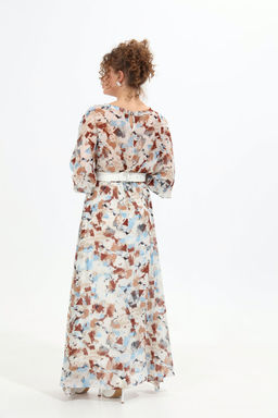 Платье NIKVA н963-1 акварель  фото 2