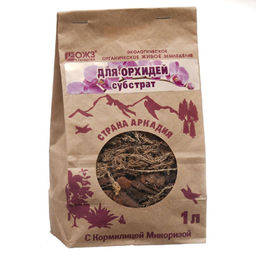 Субстрат "Страна Аркадия" Для орхидей с микоризой 1л "Башинком"