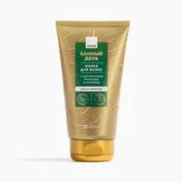 Маска для лица с экстрактами ромашки и крапивы Банный день, 75 мл