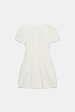 SHORT DRESS WITH PLEATS AND POCKETS - Zara фото 5