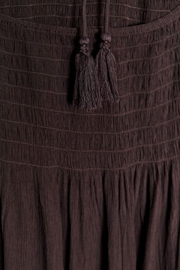 SMOCKED HALTER DRESS - Zara фото 20