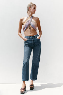 Z1975 SLIM FIT HIGH-WAIST JEANS - Zara фото 10