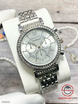 женские часы с кварцевым механизмом и металлическим браслетом - Bruno фото 24