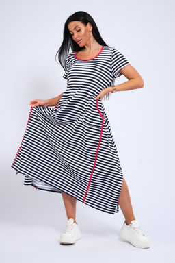 Платье оверсайз с карманами USHI