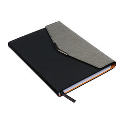 Ежедневник недатированный А5, 140 листов, искусственная кожа, «Стиль», чёрный