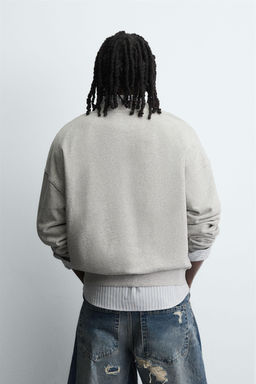 VARISTY PRINT CREWNECK SWEATSHIRT - Zara фото 3