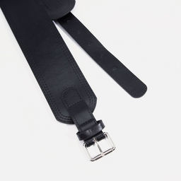 Ремень женский, ширина 6.6 см, пряжка металл, цвет чёрный - Simaland фото 5