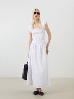 Beli Lastikli A Kesim Brode Etek