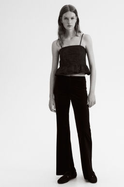 Top burbuja con tirantes espagueti - H&m фото 5