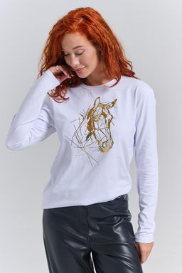 8574 футболка с дл.рукавом унисекс