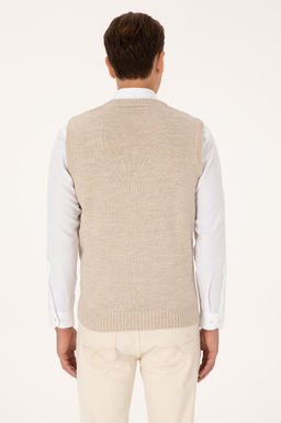 Erkek Koyu Bej S_veter - U.s. polo assn фото 6