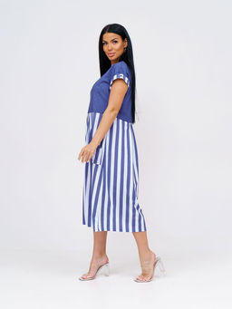 Платье женское, цвет синий