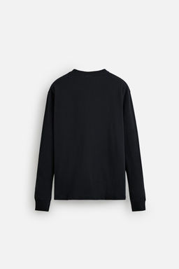 LIGHTWEIGHT LONG SLEEVE T-SHIRT - Zara фото 8