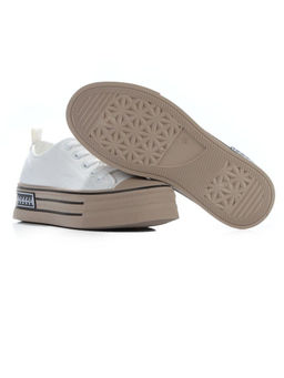 05-6036-12 WHITE/BROWN Кроссовки женские (искусственные материалы) - No name фото 15