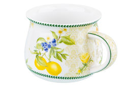 Кружка 250 мл 11*8,5*7 см Лимоны, бочонок, NEW BONE CHINA - Elan gallery фото 4