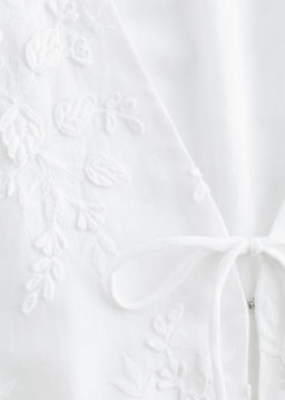 Minivestido bordado - H&m фото 8