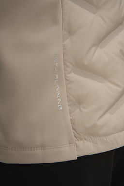 Жилет утепленный комбинированный Бежевый ANTA RUNNING Fleece Vest