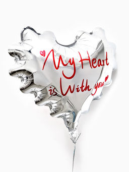 Воздушные шары фольгированные 18 Моё сердце, набор 5 шт. - Страна карнавалия фото 2