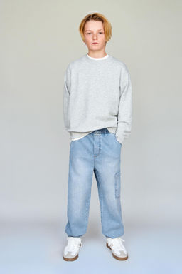 JEANS COMFORT JOGGER / Azul medio