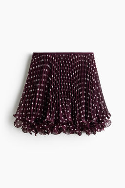 Minifalda plisada
