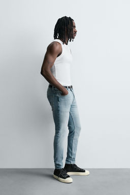 SKINNY CROPPED FIT JEANS - Zara фото 4