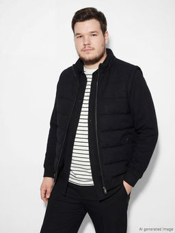 Dik Yaka Erkek ?i?me Yelek