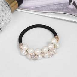 Цена за 3 шт. Резинка для волос «Тайна морей», цветы