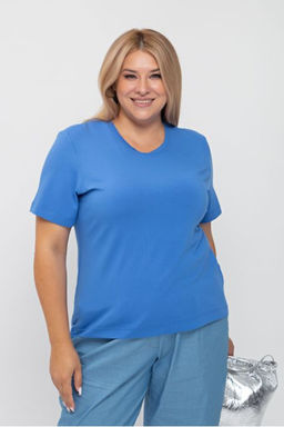 Футболка Luxury Moda 1023 голубой