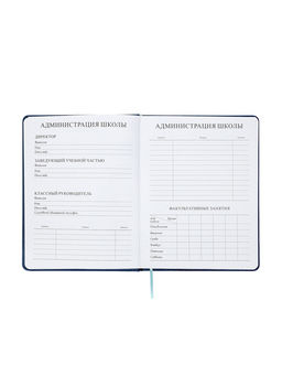 Дневник школьный «Рыцарь» 1-11 класс, ляссе, обложка искусственная кожа, синий