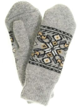 Варежки женские "Узор" КРУГ 3416-3