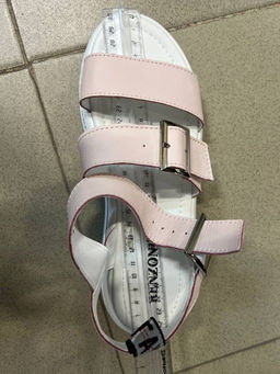 08-FED26-3P PINK Босоножки женские (натуральная кожа)