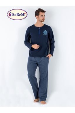 Пижамный комплект мужской берлинской синей DRM-002-000278-C