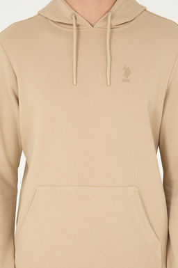 Мужская базовая толстовка песочного цвета Неожиданная скидка в корзине - U.s. polo assn фото 6