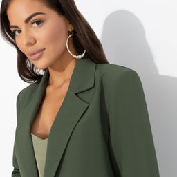 Двойка эффектная Влюблена в свой образ (2 в 1 зеленый) - Charutti фото 3