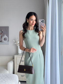 Платье Ассия (фисташковый) - Nadi bordo фото 2