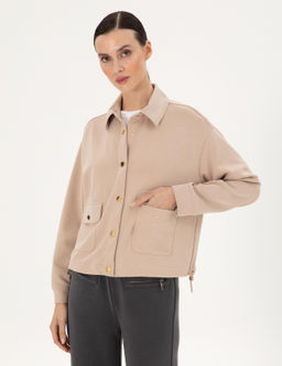 Bej Comfort Fit Modal Kuma_ _rme H_rka