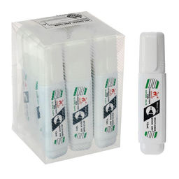 Цена за 12 шт. Корректор-карандаш 12 мл., металлический наконечник, на основе растворителя