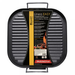 Противень с антипригарным покрытием Easy 34,3х29х2см, s0,6мм, гриль, углеродистая сталь, Regent (Китай) - Домашняя мода фото 2