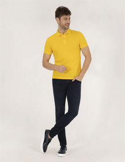 Sar_ Slim Fit Polo Yaka Merserize Ti__rt - Pierre cardin фото 4