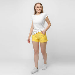 RODOS Шорты женские М-65 Жёлтый