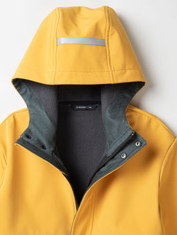 Куртка Softshell демисезонная Горчица 7+ - Bungly фото 5