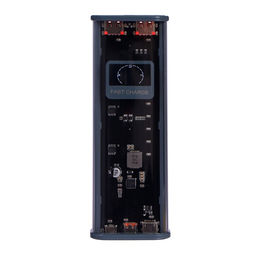 Внешний портативный аккумулятор CRR-29, 20000 мАч, 2USB, 3 А, с дисплеем, быстрая зарядка, серый - Simaland фото 3
