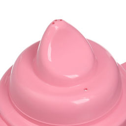 Поильник детский с твёрдым носиком «Доченька», от 9 мес., 140 мл., с ручками, розовый