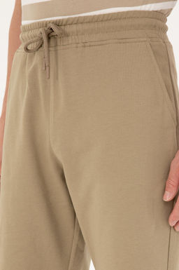 U. S. Polo Assn / Мужские трикотажные шорты цвета хаки - U.s. polo assn фото 5