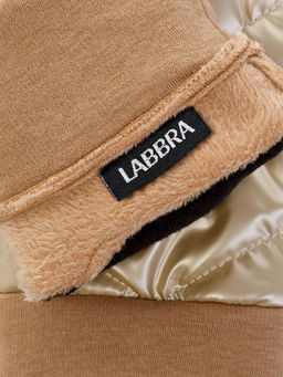 Рукавицы жен Labbra LB-CP-51 gold/cream  фото 10