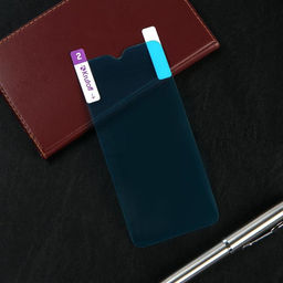 Защитное стекло Krutoff, для Samsung Galaxy A01/M01, гибридное, полный клей